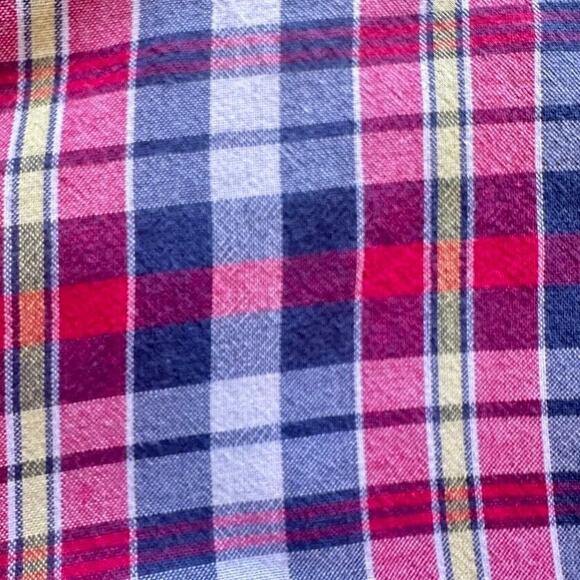 Brooks Brothers Shirt Mens Large Red Plaid Regular Fit 100% Cotton Button Down - Picture 5 of 5